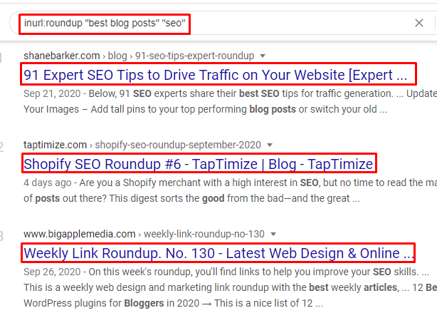 How to find link roundup opportunities
