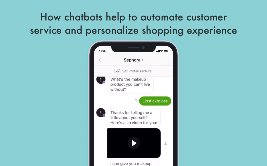 Chatbots as m-commerce trends