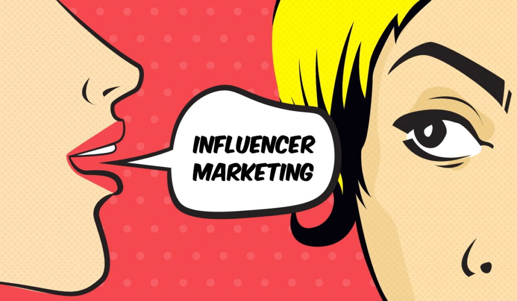 Influencer marketing image