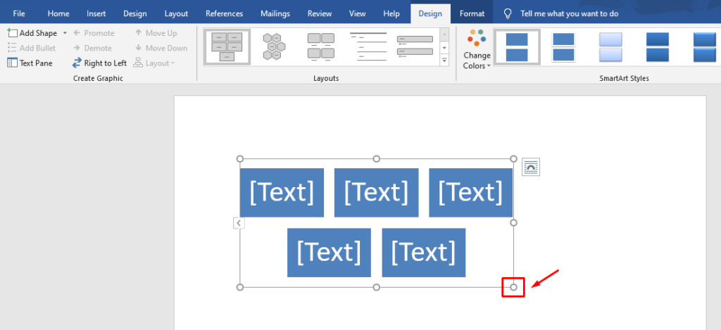 alignment tools to adjust size of every element 