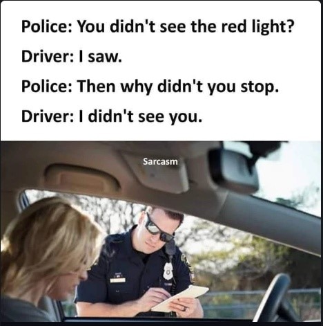 iFunny - Police & Driver Meme
