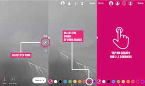 Customize your Instagram Story with Colors