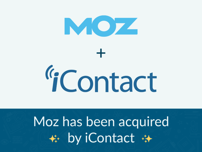 Moz acquired by iContact