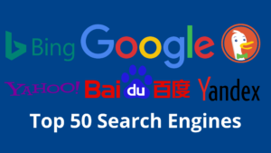 Top 50 Search Engines