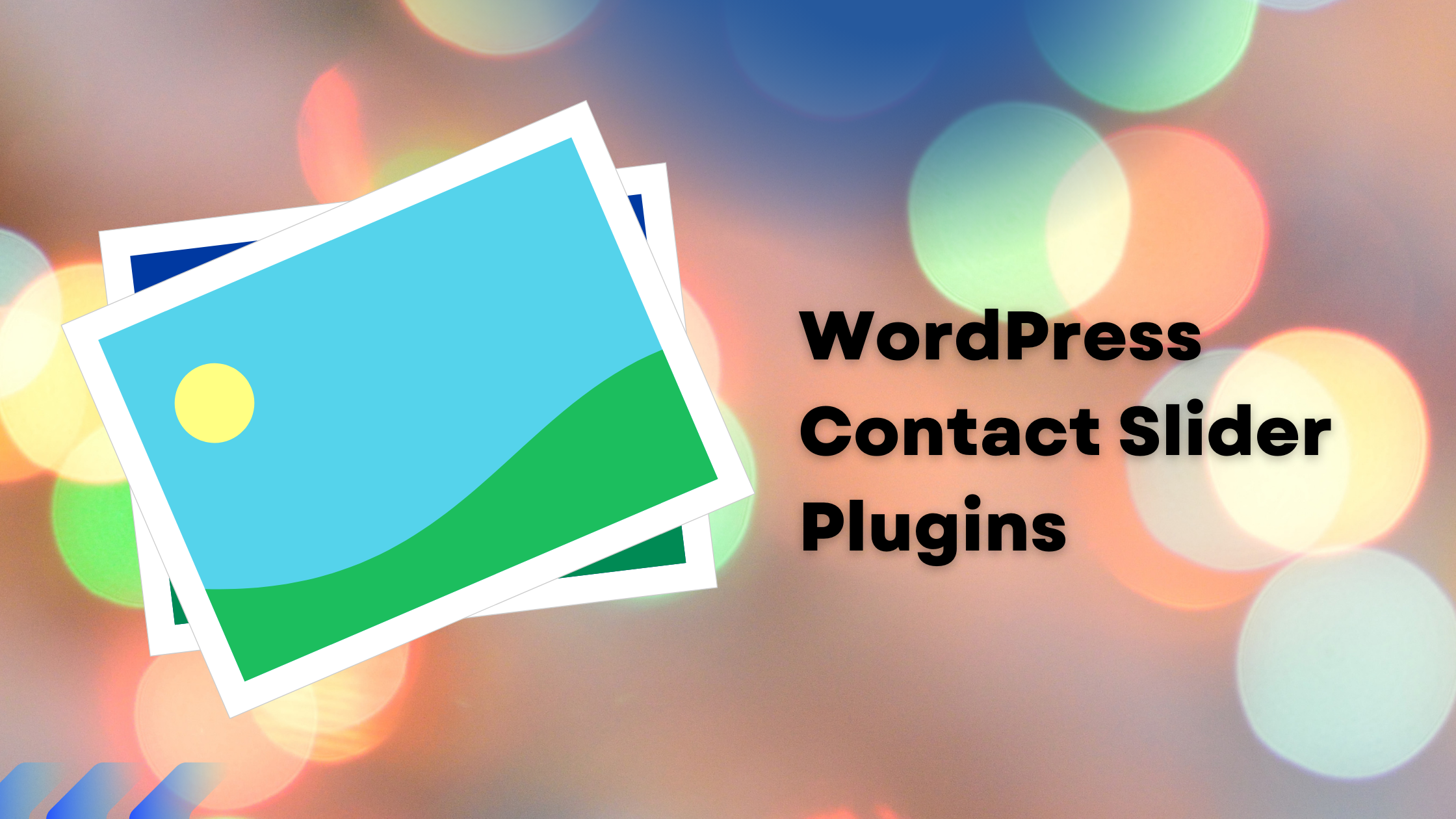 WordPress Contact Slider Plugins