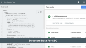 Structure Data For SEO
